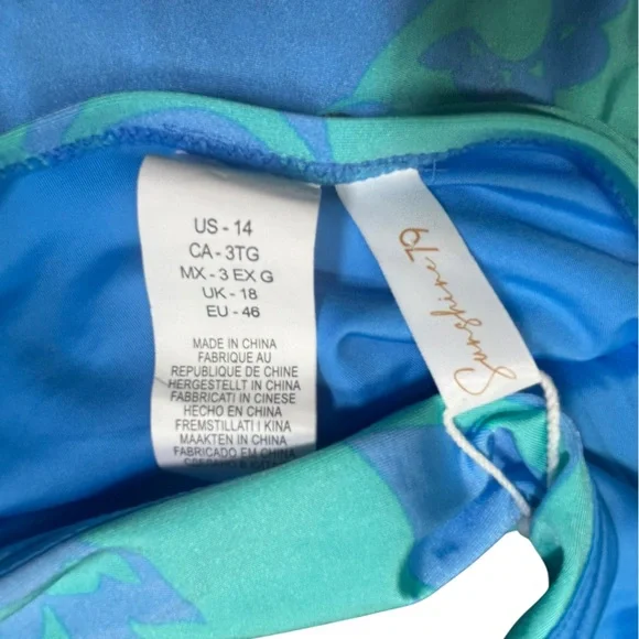 SUNSHINE 79 SKY side tie bikini swim bottom size 14 style SN2SH94 NWT - Picture 5 of 5